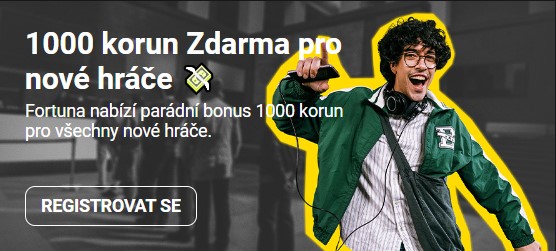 Bonus bez vkladu Fortuna