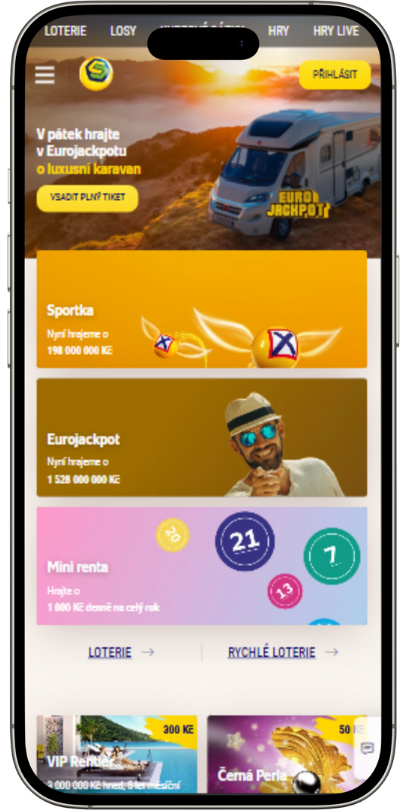 Mobile Sazka