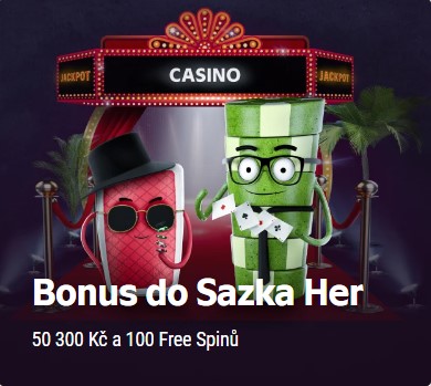 Uvítací bonus Sazka