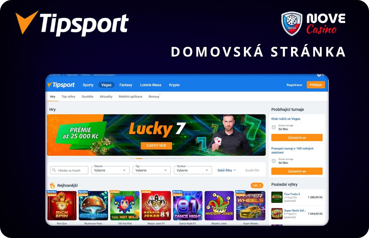 Tipsport — české online kasino