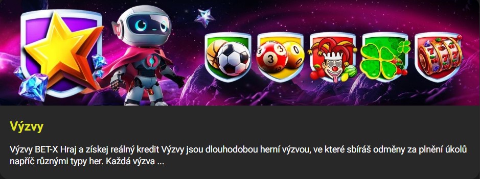 Výzvy BET-X